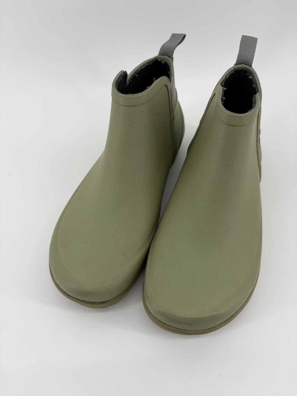 Bogs Flora Bootie Bloom Waterproof Booties Women's 6 Sage Green Rain Garden